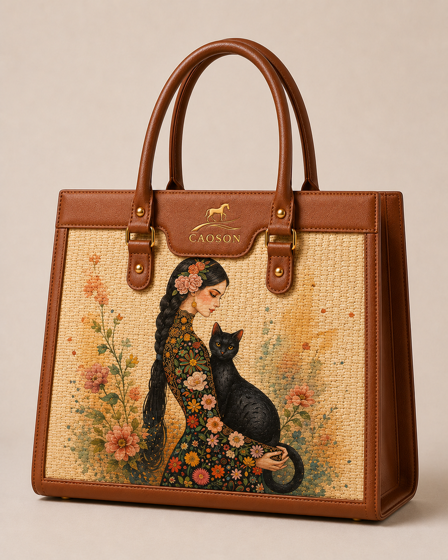 Caoson Luxury Tote — Cat Mom