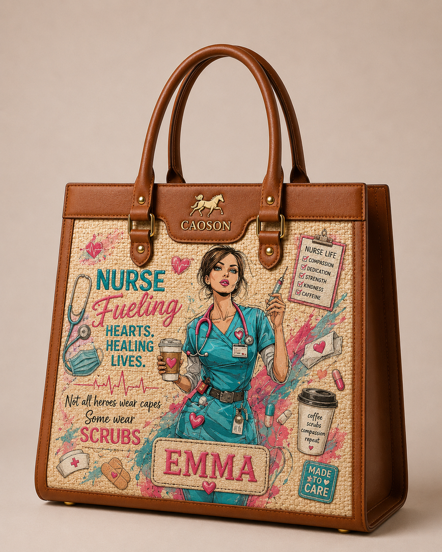 Caoson Luxury Tote — Nurse Fueling Hearts