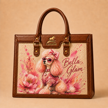 Custom Pet Woven Handbag – Luxury Hand-painted Bag | Caoson Premium